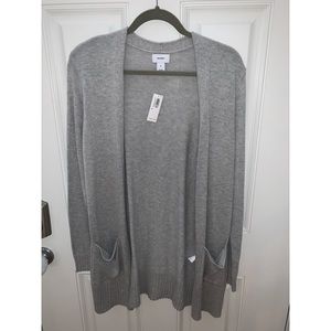 Old Navy Gray Long Cardigan